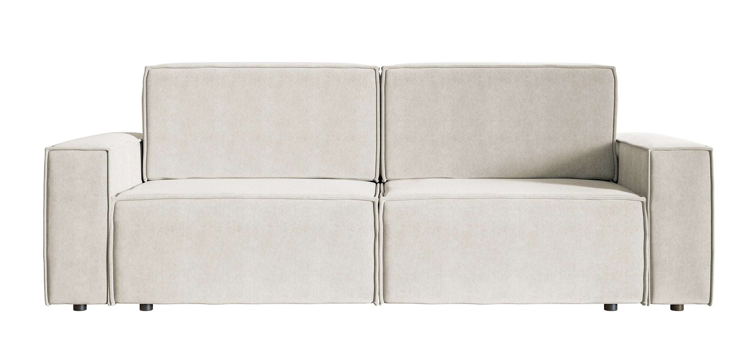selsey-copertino-schlafsofa-3-sitzer-hellbeige-velours-wasserabweisend-ausziehba image 1