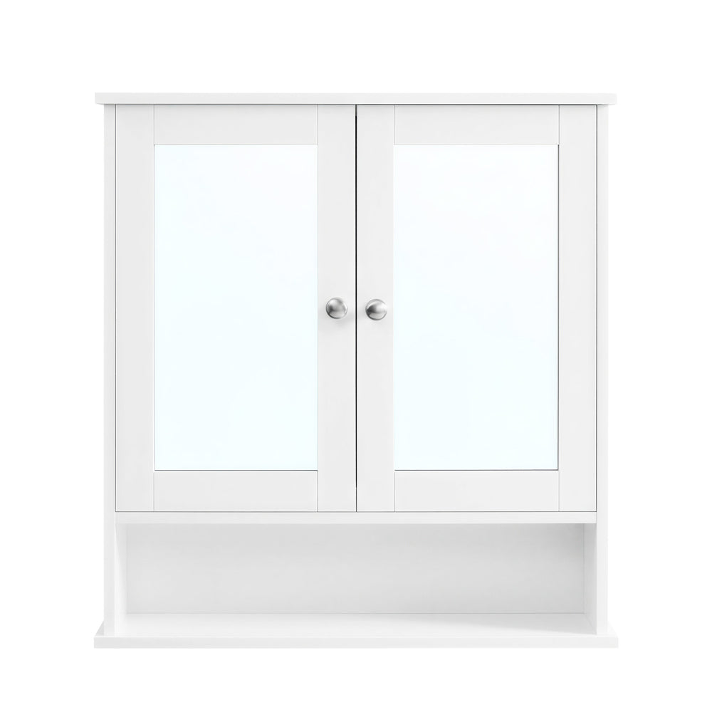 vasagle-spiegelschrank-mit-2-spiegelt-ren-und-offenem-fach-wandmontage-f-r-badez image 2