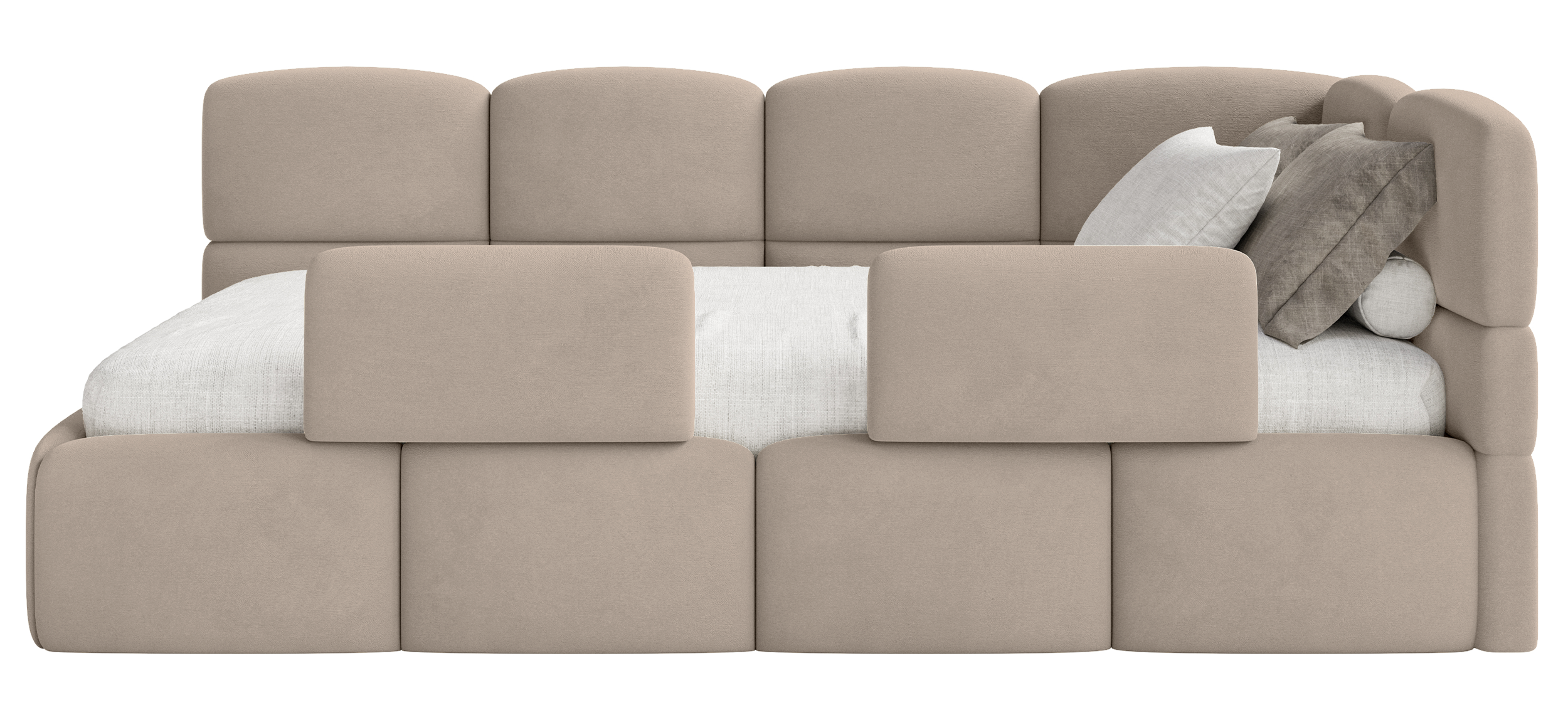 selsey-cloudy-jugendbett-90x200-cm-rechtsseitig-beige-velours-mit-matratze-und-s image 8