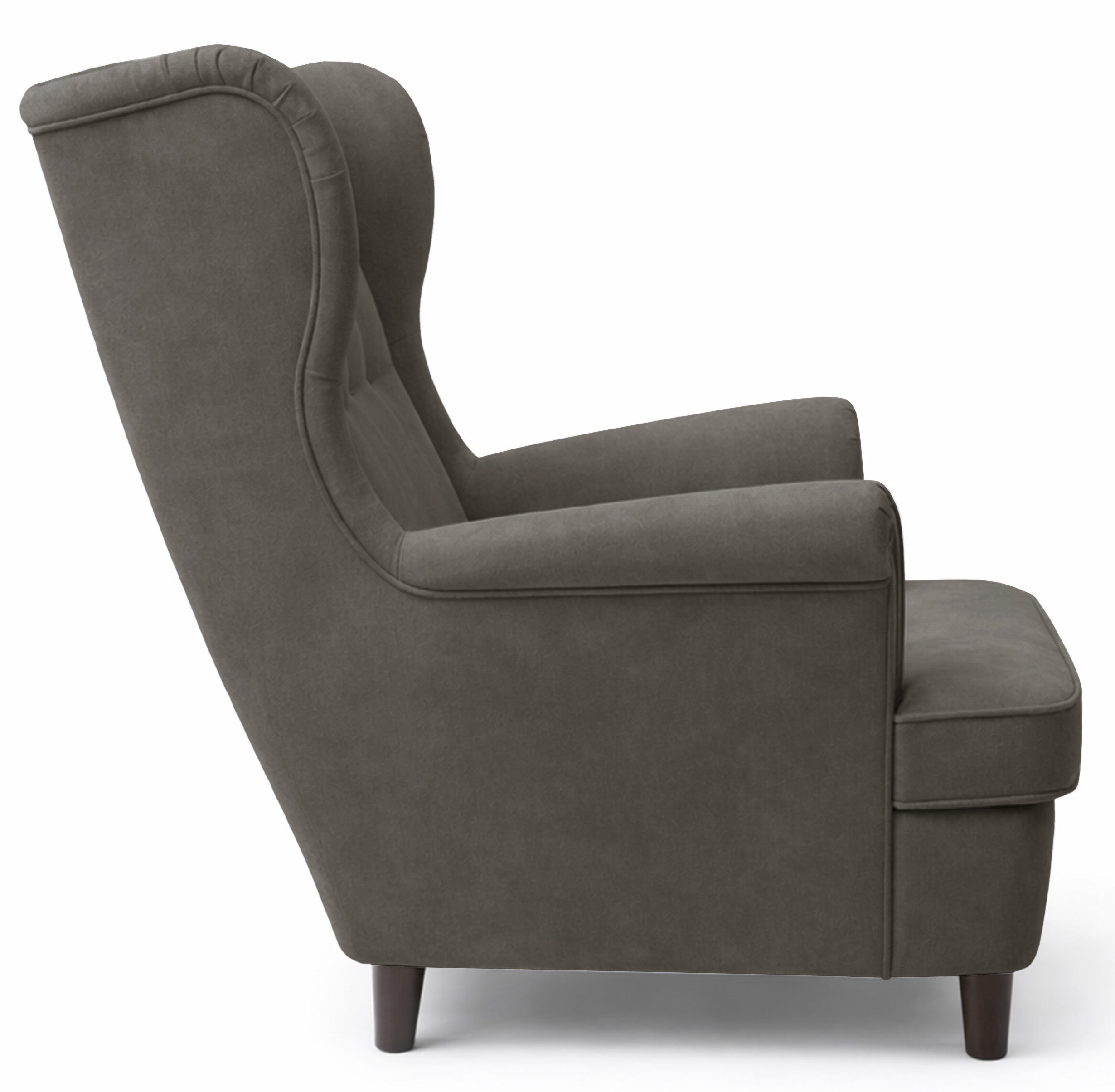selsey-malmello-ohrensessel-mit-hocker-aus-dunkelgrauem-velours image 6