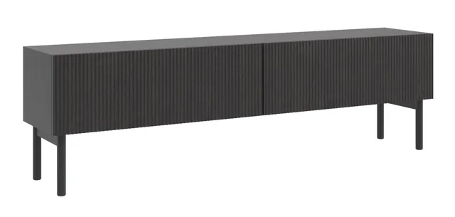 selsey-nolie-tv-schrank-175-cm-stehend-portland-esche-schwarz-japandi image 1