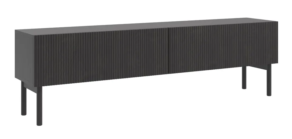 selsey-nolie-tv-schrank-175-cm-stehend-portland-esche-schwarz-japandi image 1
