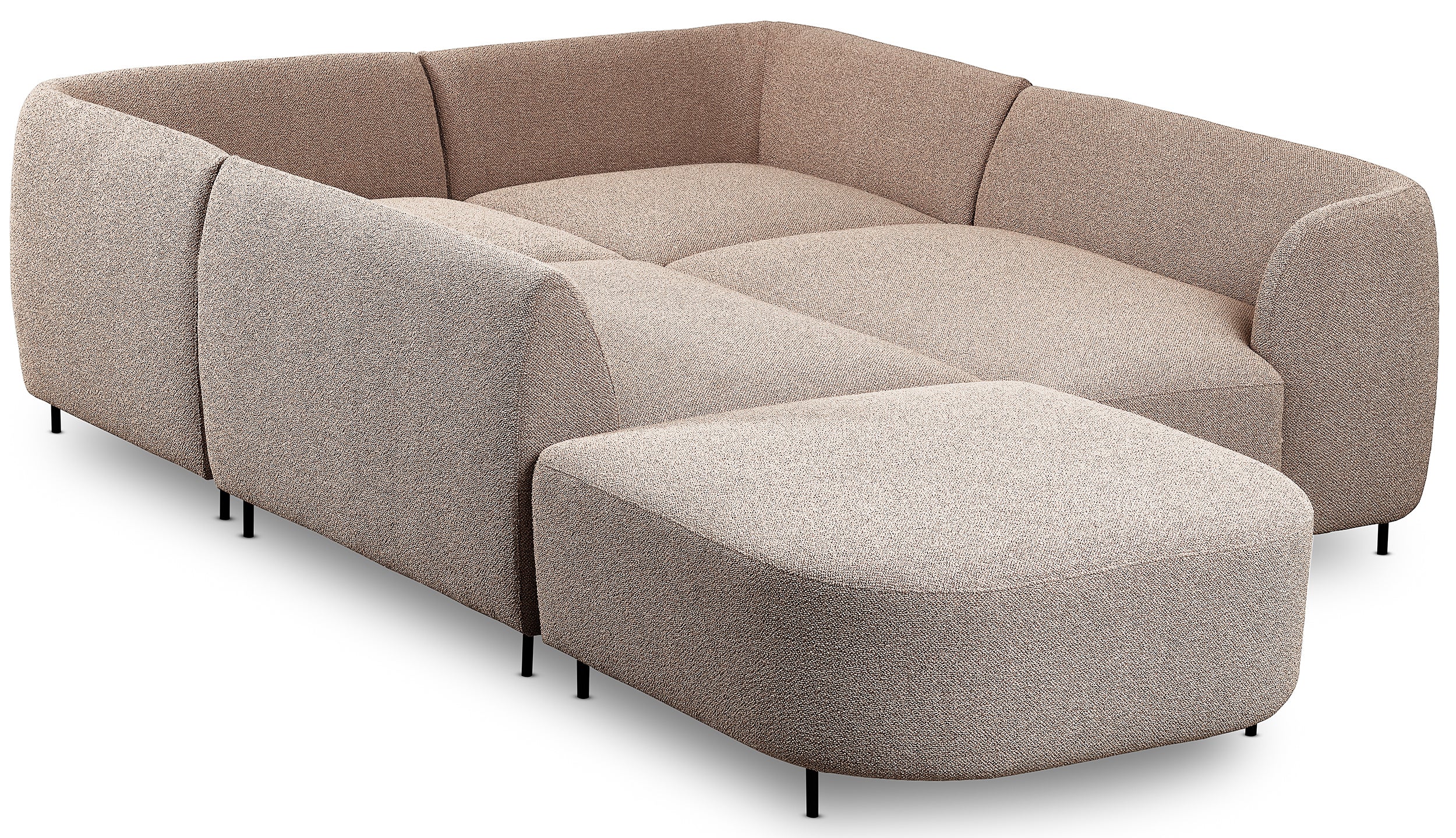 selsey-lanomi-u-f-rmiges-modulares-ecksofa-rechtsseitig-320-cm-beige-boucl image 5
