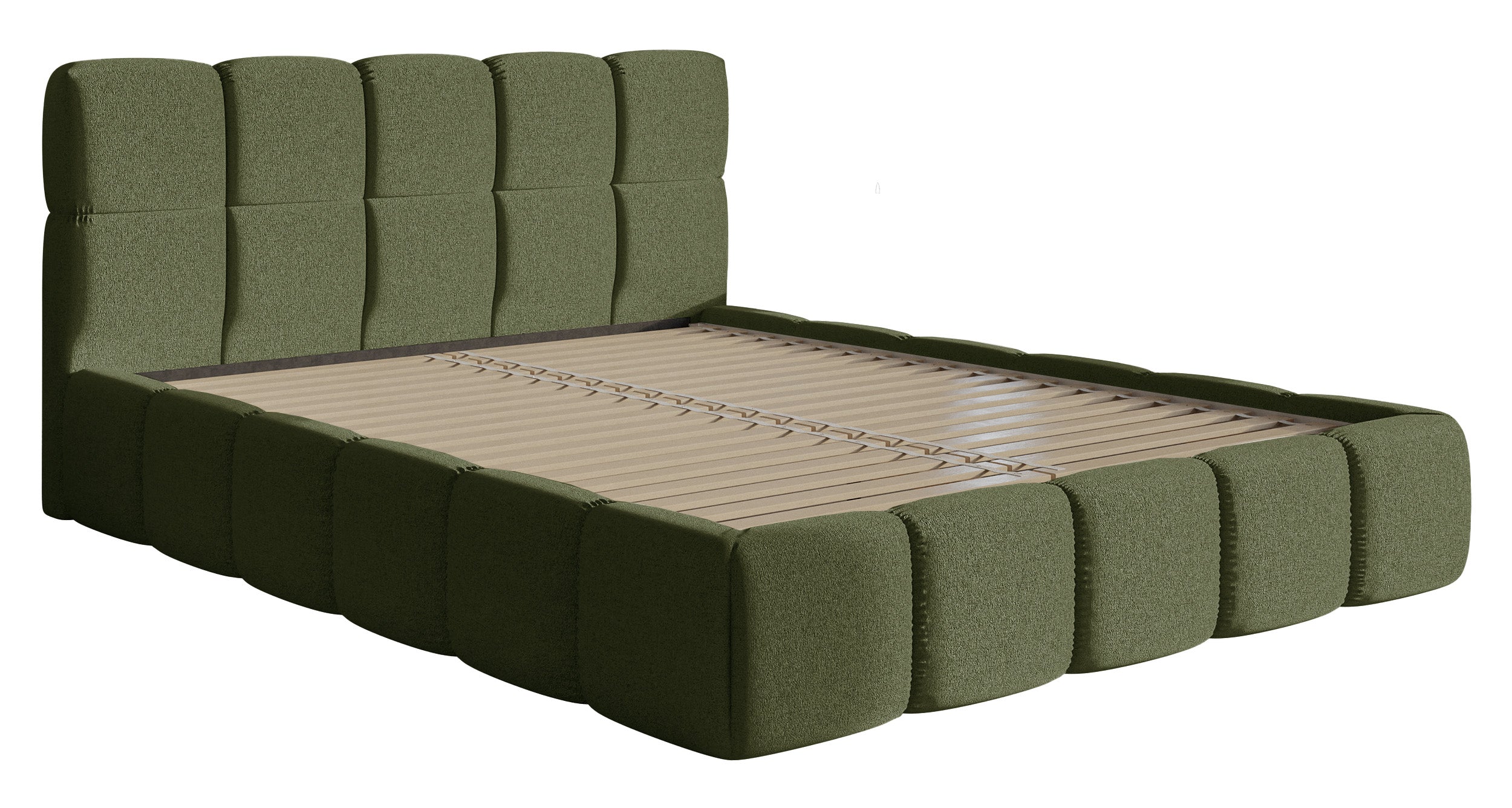 selsey-cloudy-gepolstertes-bett-120x200-cm-olivgr-ner-hydrophober-chenille-stoff image 3