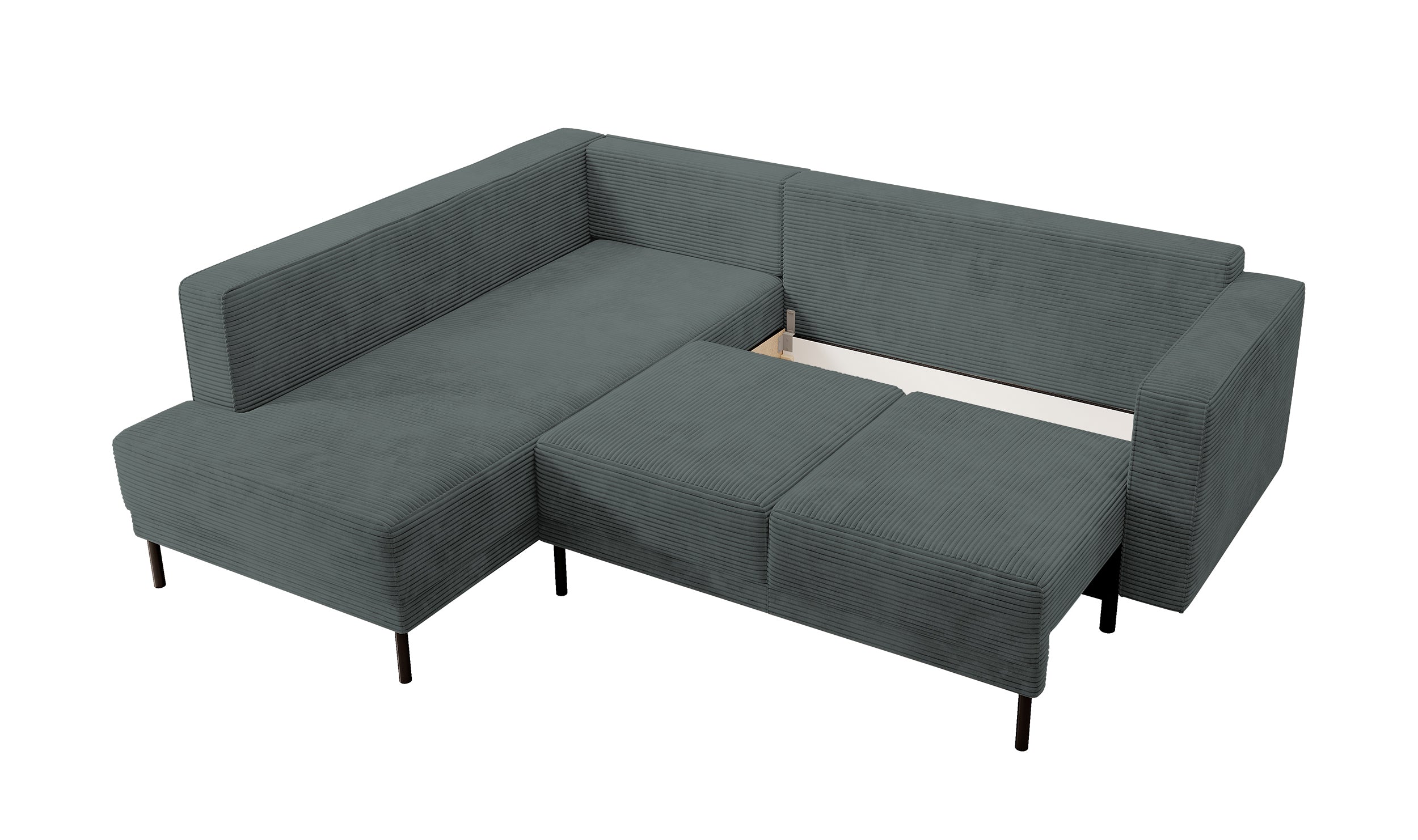 selsey-rodario-ecksofa-mit-schlaffunktion-und-bettkasten-linksseitig-grauer-cord image 7