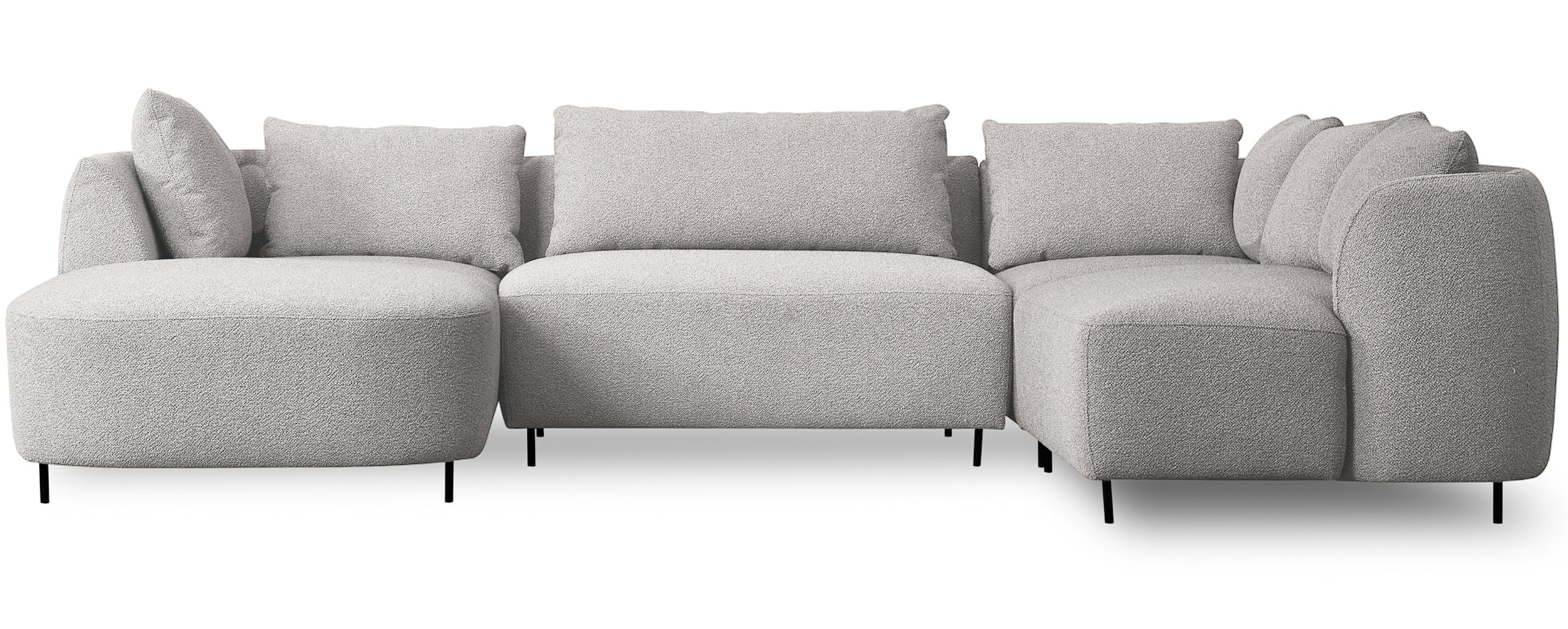 selsey-lanomi-u-f-rmiges-modulares-ecksofa-rechts-hellgrauer-boucl-stoff image 1