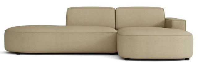 selsey-sallmo-modulares-ecksofa-l-form-rechts-dunkelbeige-hydrophober-chenille-s image 1