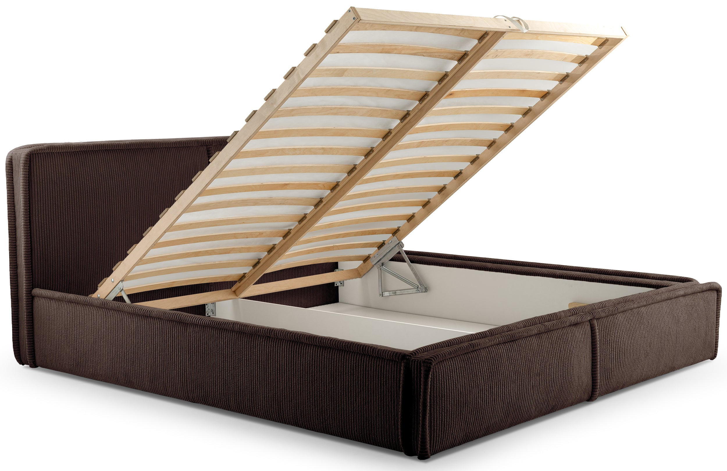 selsey-cordo-polsterbett-140x200-cm-mit-stauraum-dunkelbrauner-cordstoff image 3