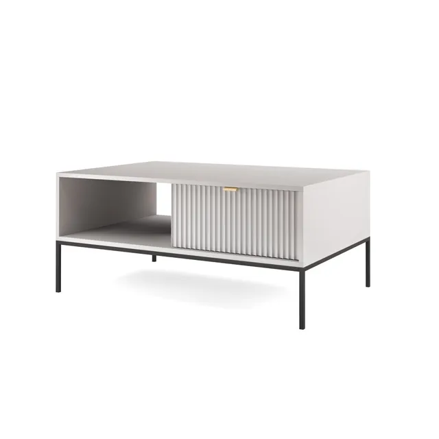 selsey-vellore-couchtisch-104x68-cm-grau-mit-rillenfront image 1