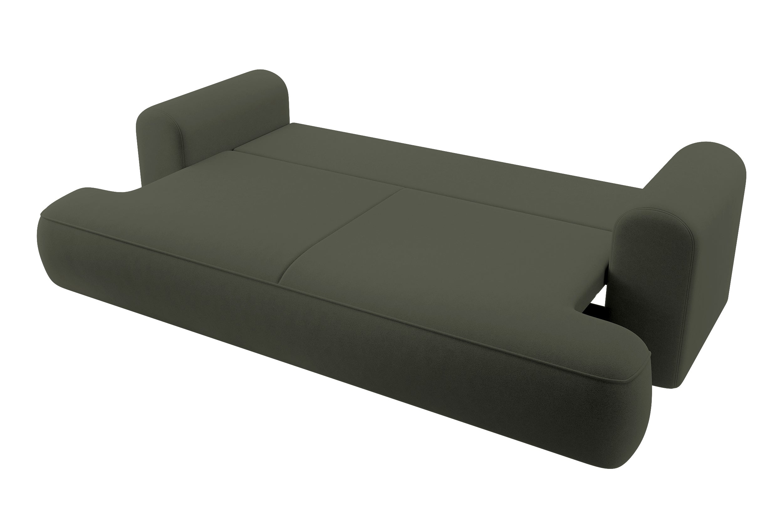 selsey-ovo-drei-sitzer-schlafsofa-mit-stauraum-olivgr-ner-samt image 5
