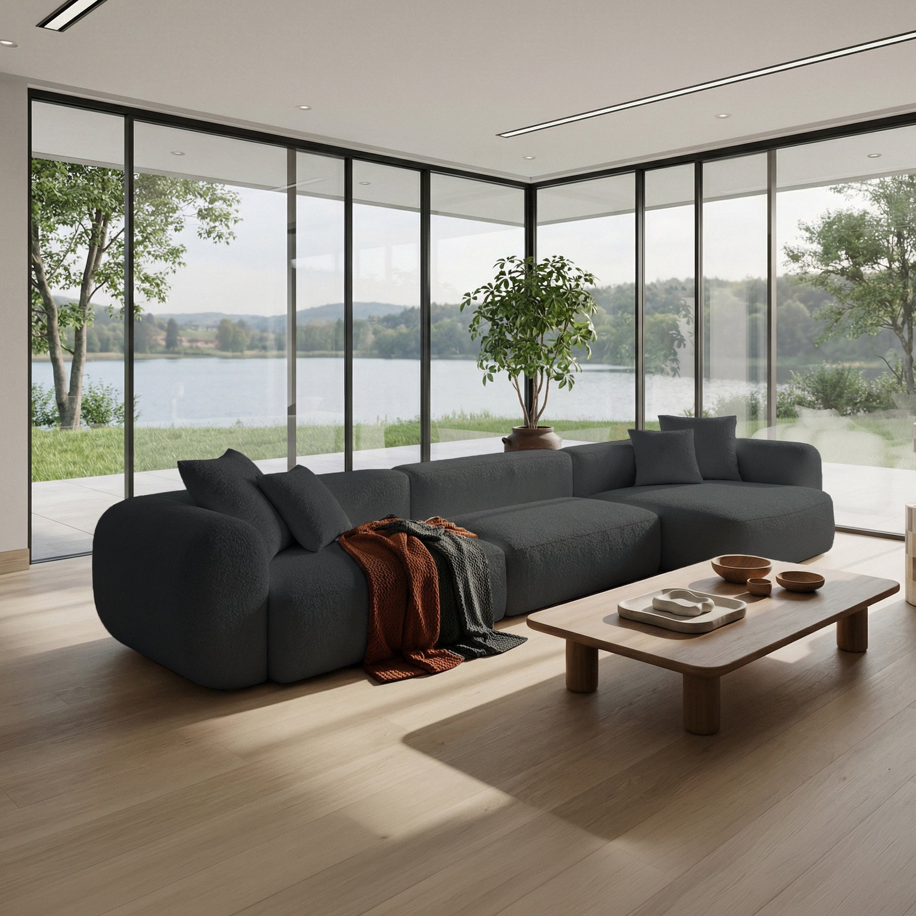 selsey-baomi-gro-es-l-f-rmiges-modulares-ecksofa-rechts-mit-hocker-dunkelgrau-ch image 5