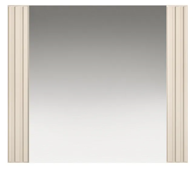 selsey-caletto-wandspiegel-56x65-cm-beige-mit-lamellenrahmen image 1