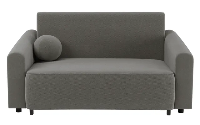 selsey-stevio-zweisitziges-ausklappbares-sofa-170-cm-dunkelgrau-chenille-mit-sta image 1