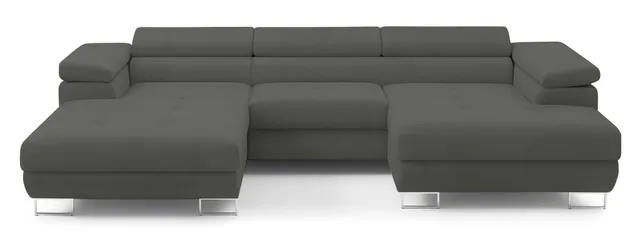 selsey-nollia-ecksofa-u-form-rechts-mit-schlaffunktion-dunkelgrau-boucl image 1
