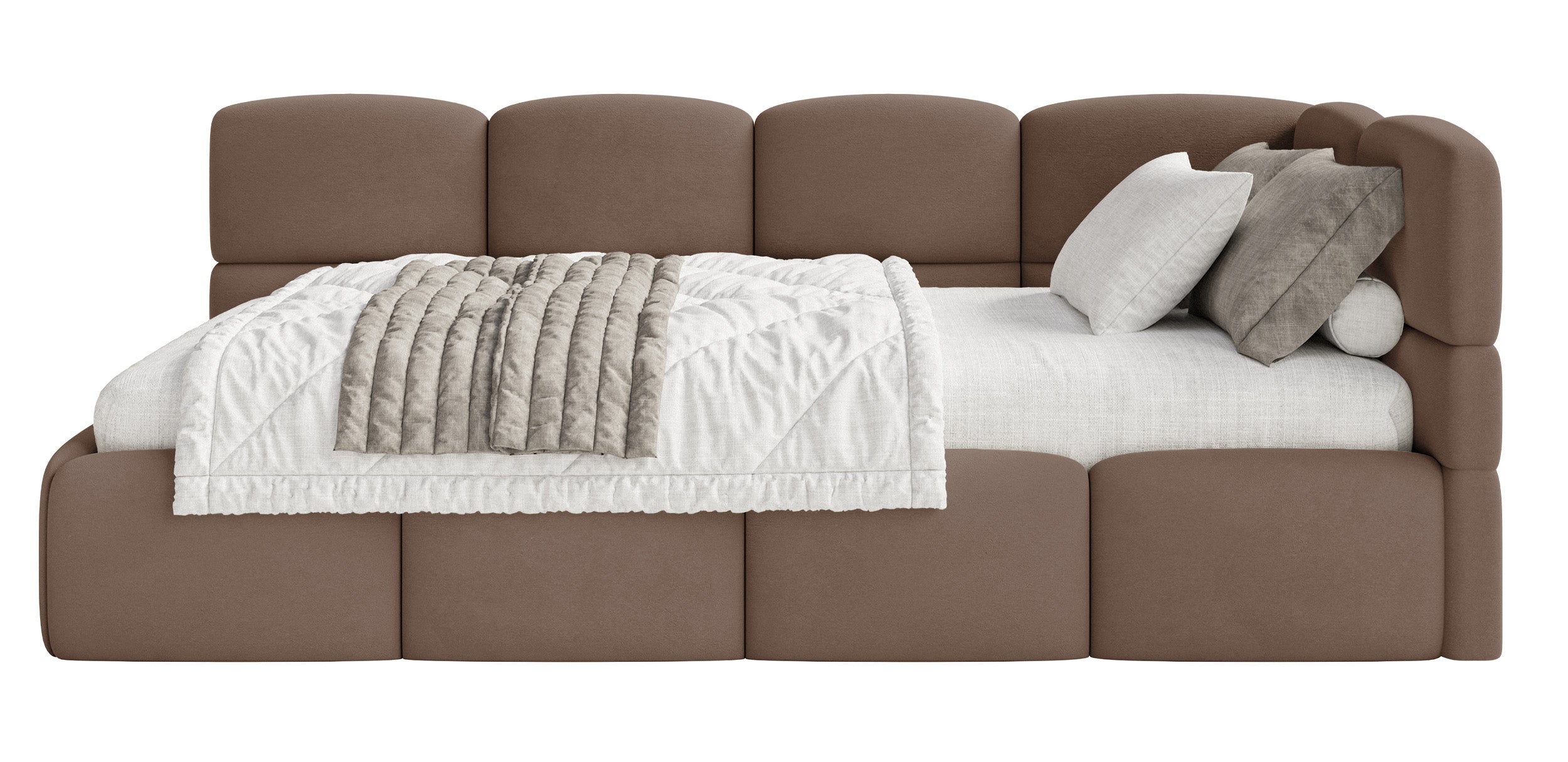 selsey-cloudy-jugendbett-120x200-rechts-braun-velours-mit-matratze-und-stauraum image 5