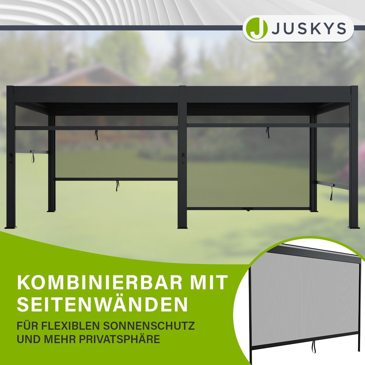 juskys-lamellendach-tahiti-3-x-5-9-m-mit-seitenwand-3-m-anthrazit image 6