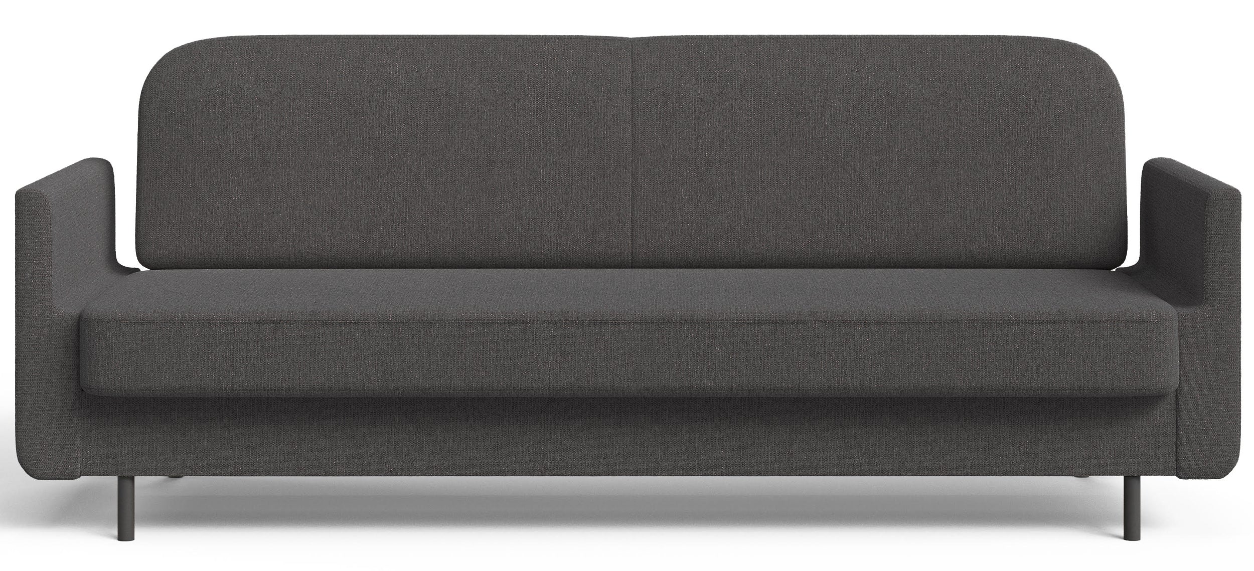 selsey-ovelio-dreisitzer-sofa-ausklappbar-grau-hydrophober-chenille-stoff image 1