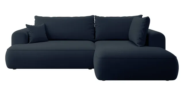 selsey-ovo-ecksofa-mit-schlaffunktion-l-f-rmig-rechts-marineblauer-samt-mit-stau image 1