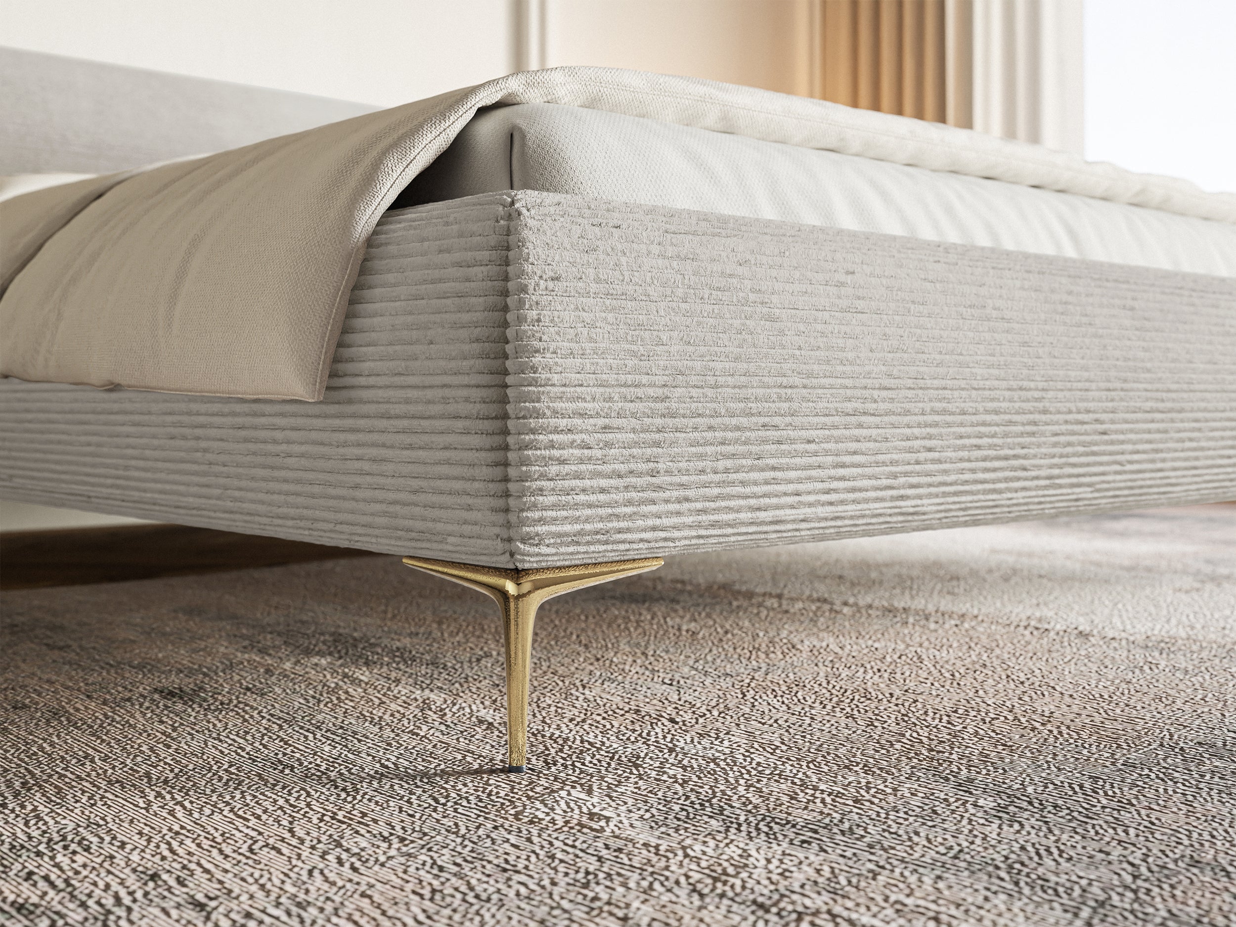 selsey-roule-polsterbett-140x200-cm-mit-stauraum-hellbeige-cord-goldene-f-e image 5