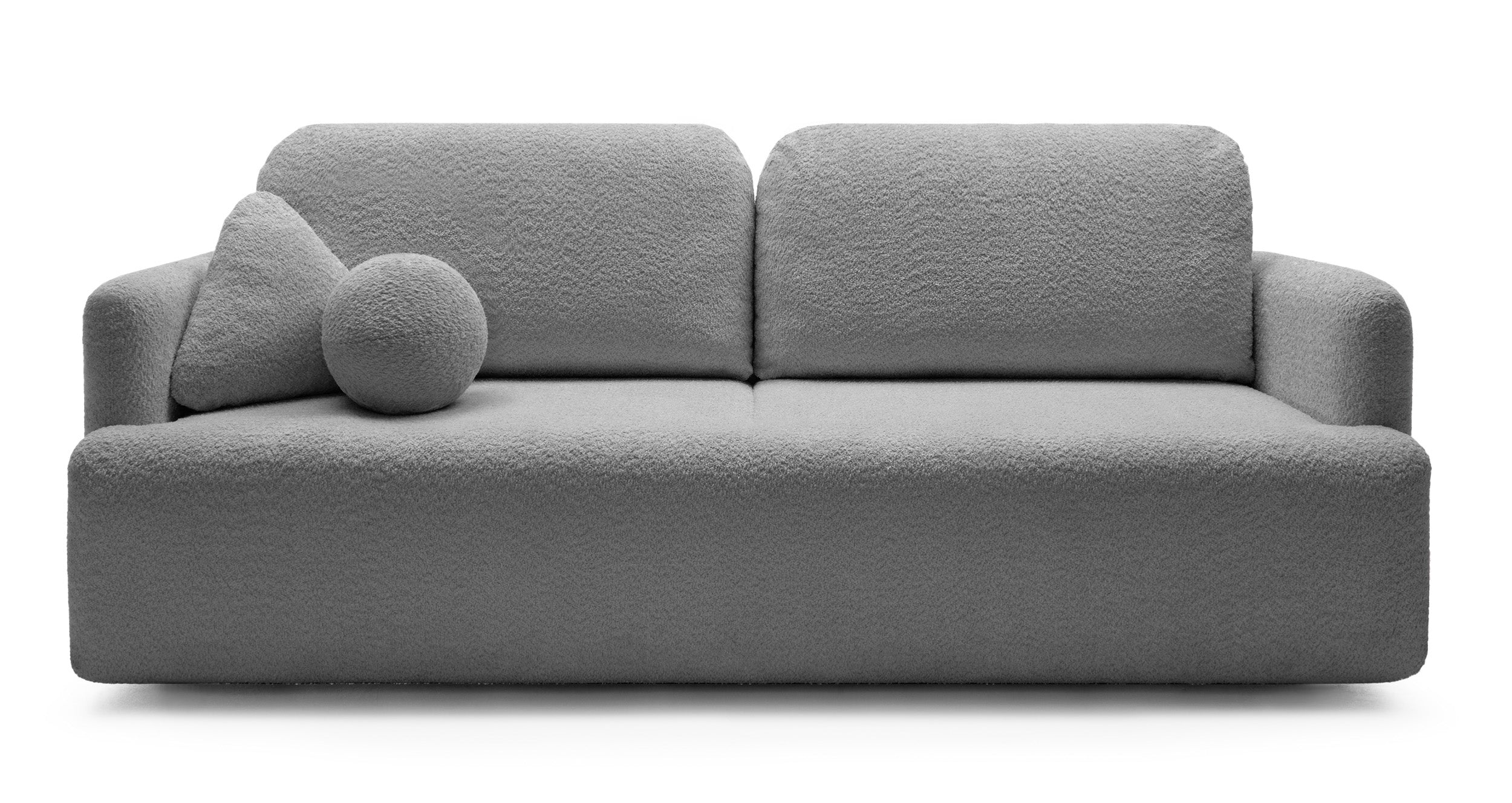 selsey-lambina-dreisitziges-ausklappbares-sofa-mit-stauraum-graues-boucl image 1