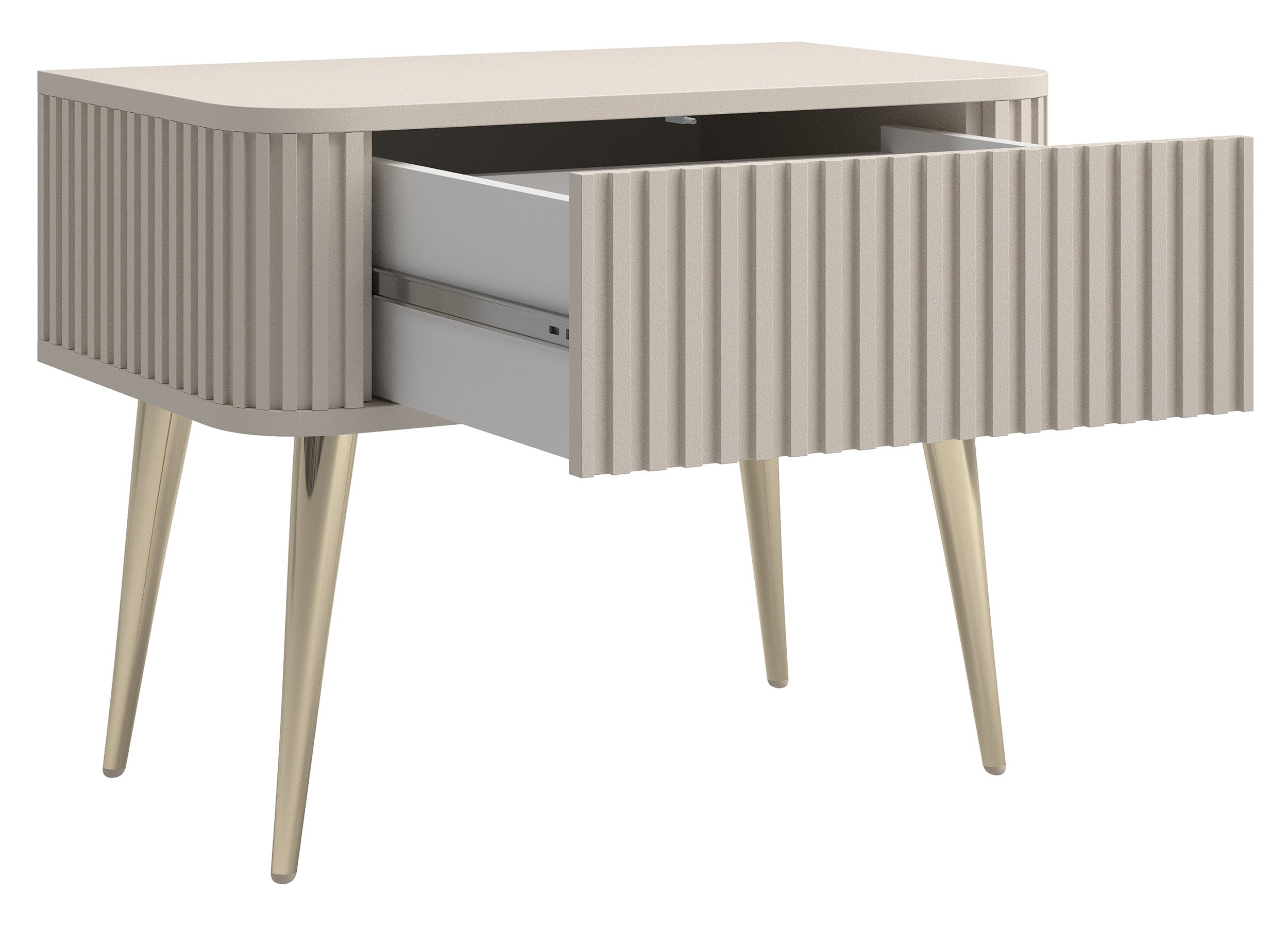 selsey-ovarlo-nachttisch-63-cm-mit-rillen-und-schublade-sandbeige-mit-goldenen-b image 5