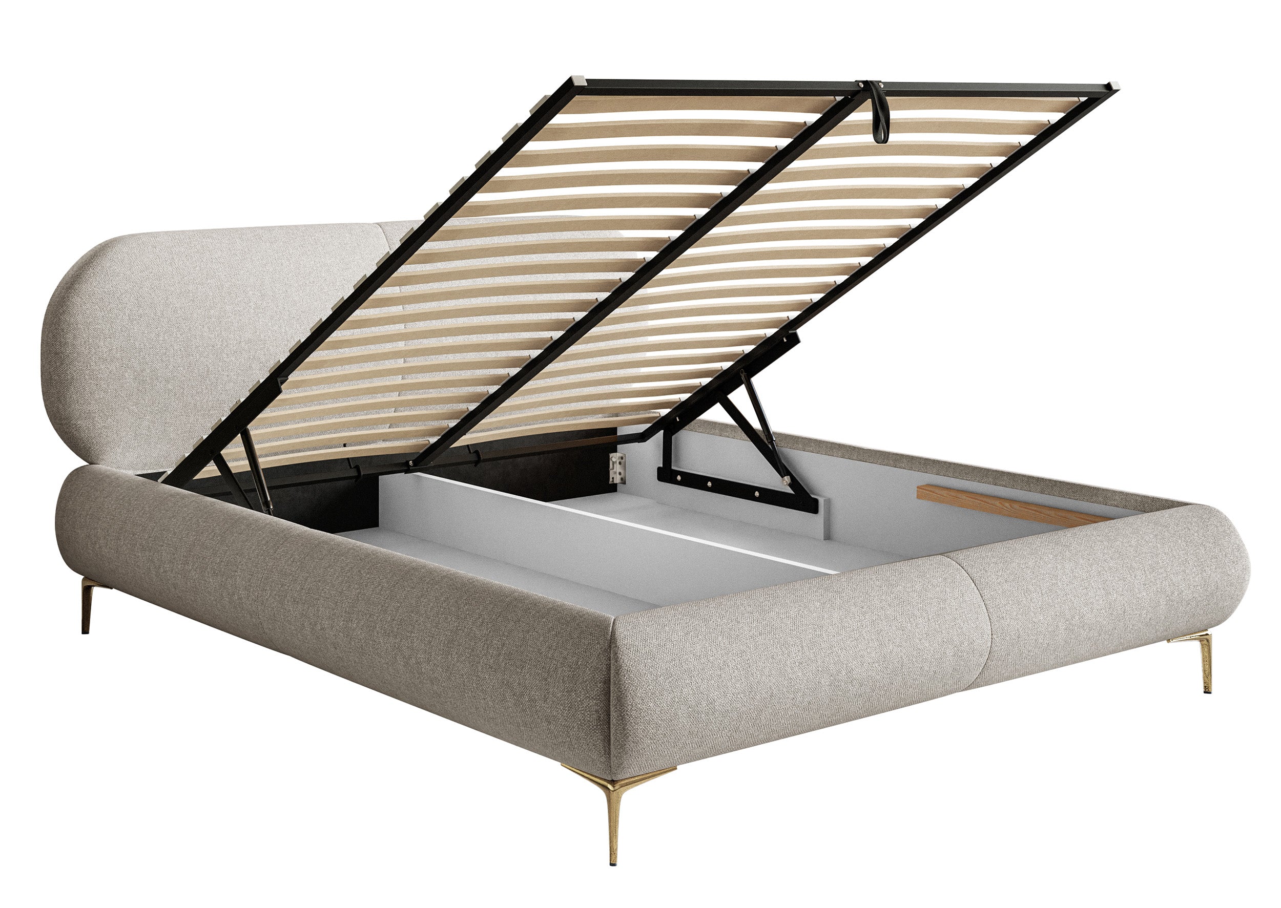 selsey-ovalle-gepolstertes-bett-160x200-cm-mit-stauraum-grau-beige-geflochten-wa image 7