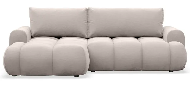 selsey-ombo-mini-ecksofa-l-f-rmig-links-grau-beige-samt-mit-schlaffunktion-und-s image 1