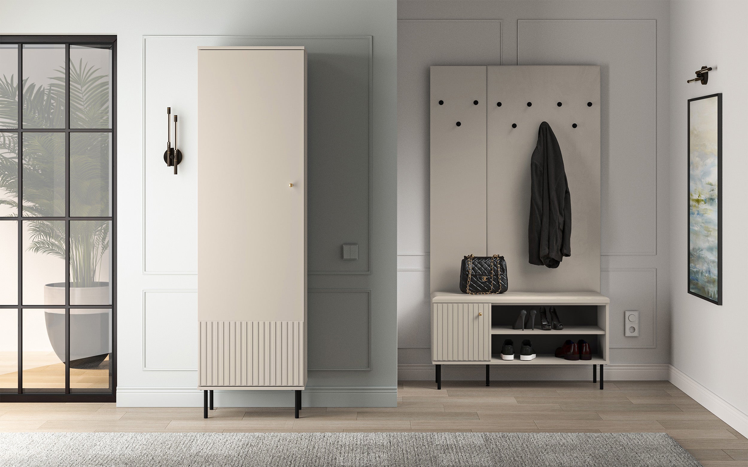 selsey-caletto-flurschrank-55-cm-einfl-gelig-lamellen-beige image 3