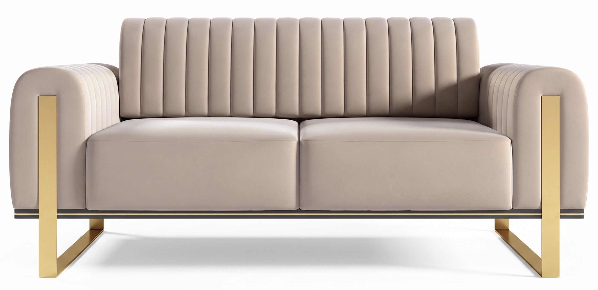 selsey-parissa-zweisitzer-sofa-beige-samt image 1