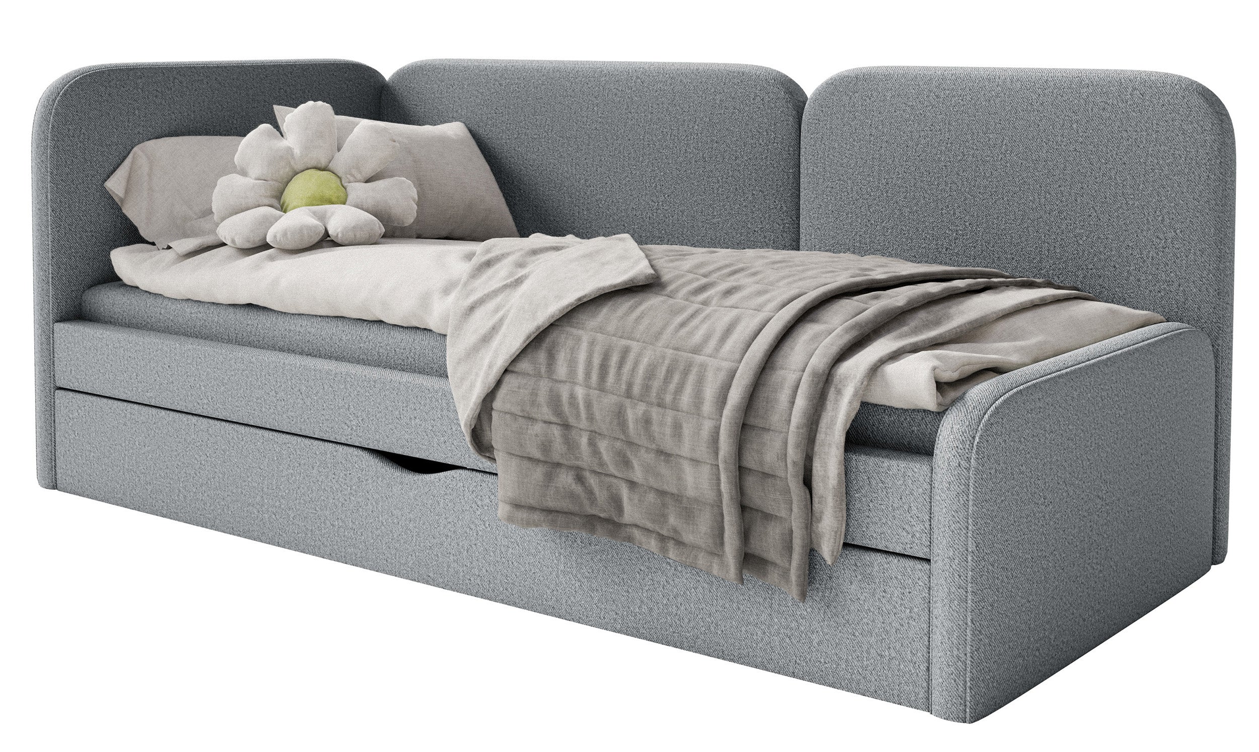 selsey-cuddy-jugendbett-90x200-cm-linksseitig-mit-matratze-und-bettkasten-grauer image 1