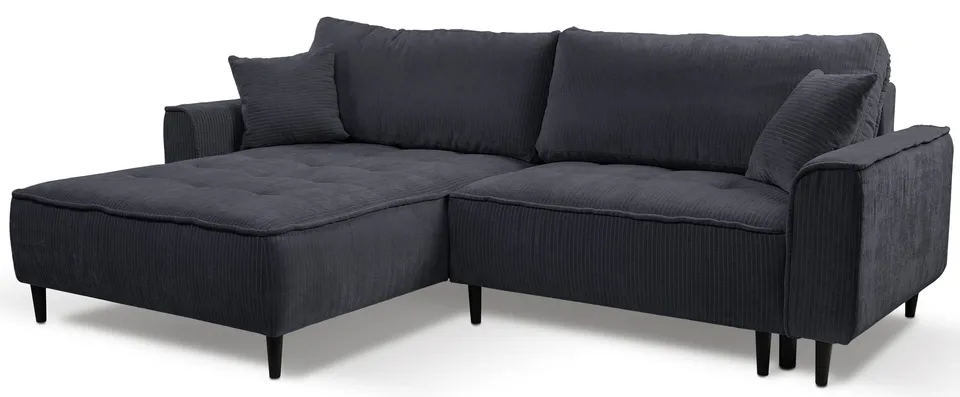 selsey-blues-ecksofa-mit-schlaffunktion-l-f-rmig-linksseitig-grafit-cord-mit-sta image 1