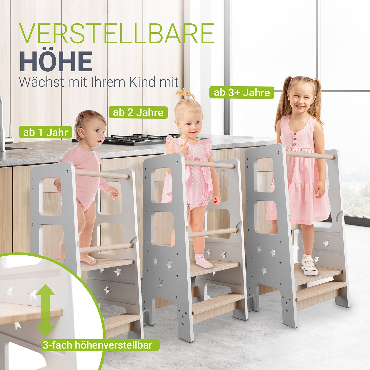 juskys-lernturm-henny-h-henverstellbar-k-chenhelfer-stehhilfe-ab-1-jahr image 4