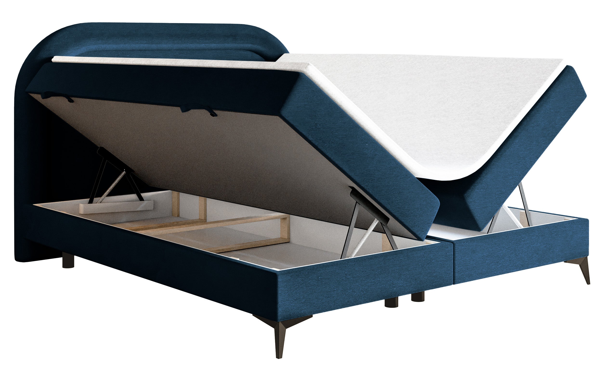 selsey-loreo-boxspringbett-180x200-cm-mit-topper-und-stauraum-marineblauer-velou image 5