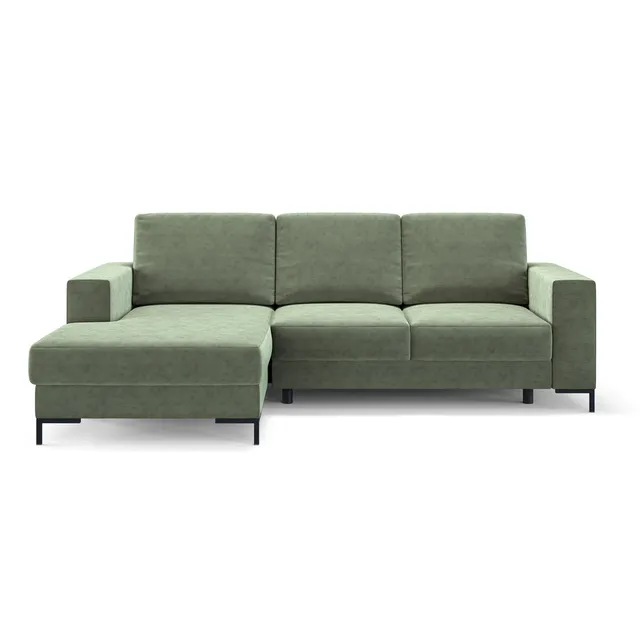 selsey-mokpeo-ecksofa-mit-schlaffunktion-links-gr-ner-cord-l-form image 1