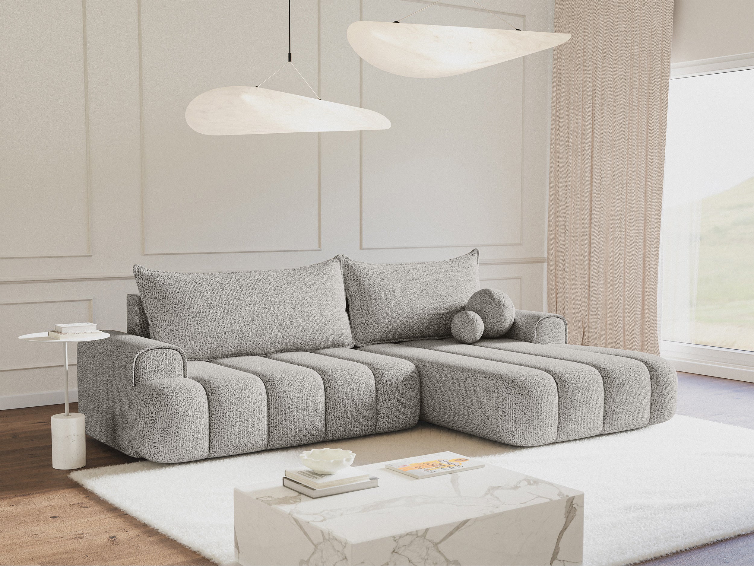 selsey-dandelino-ecksofa-mit-schlaffunktion-rechts-l-form-mit-stauraum-hellgraue image 3