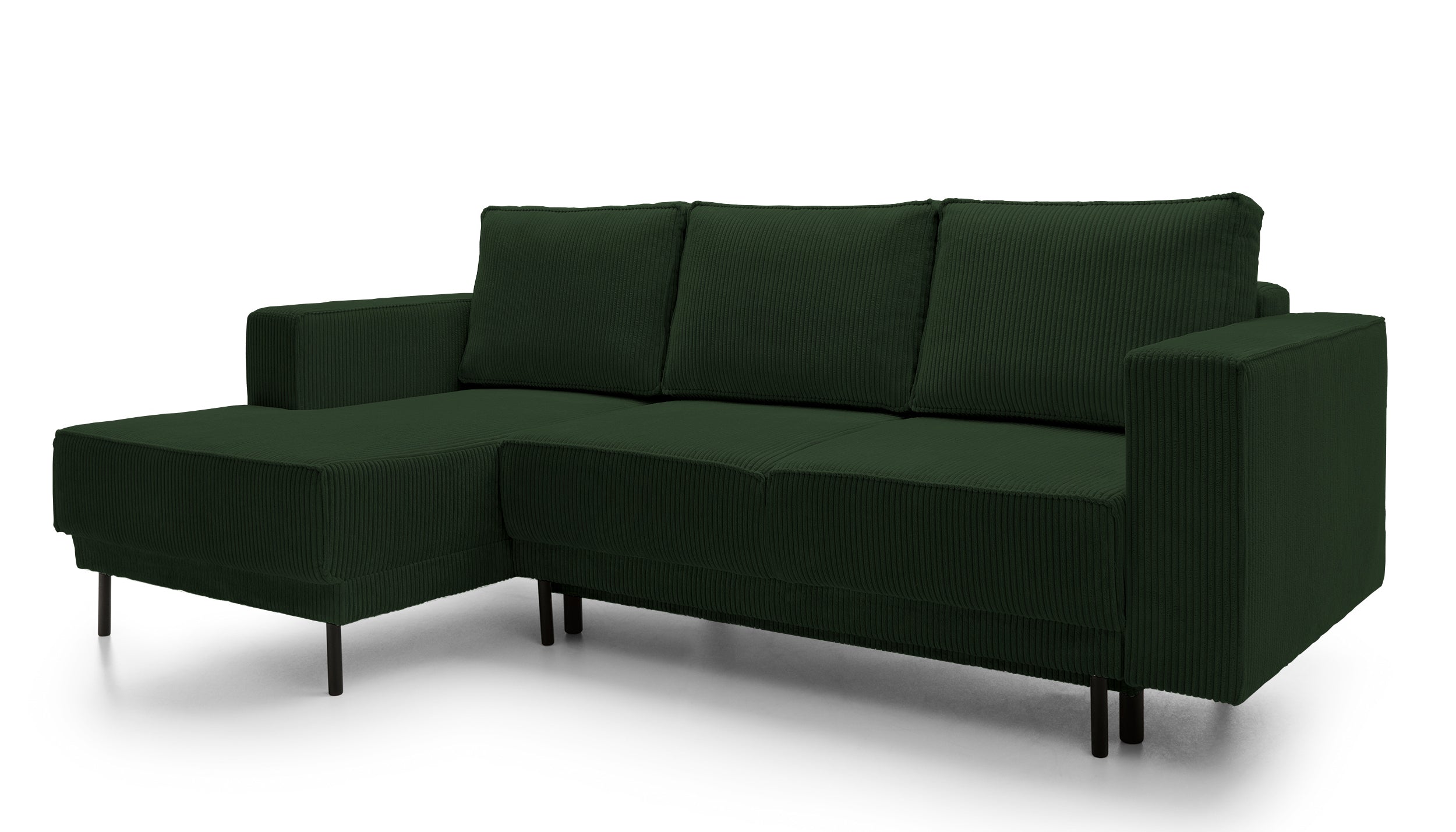 selsey-rodario-mini-ecksofa-mit-schlaffunktion-l-form-links-dunkelgr-ner-cord-mi image 4