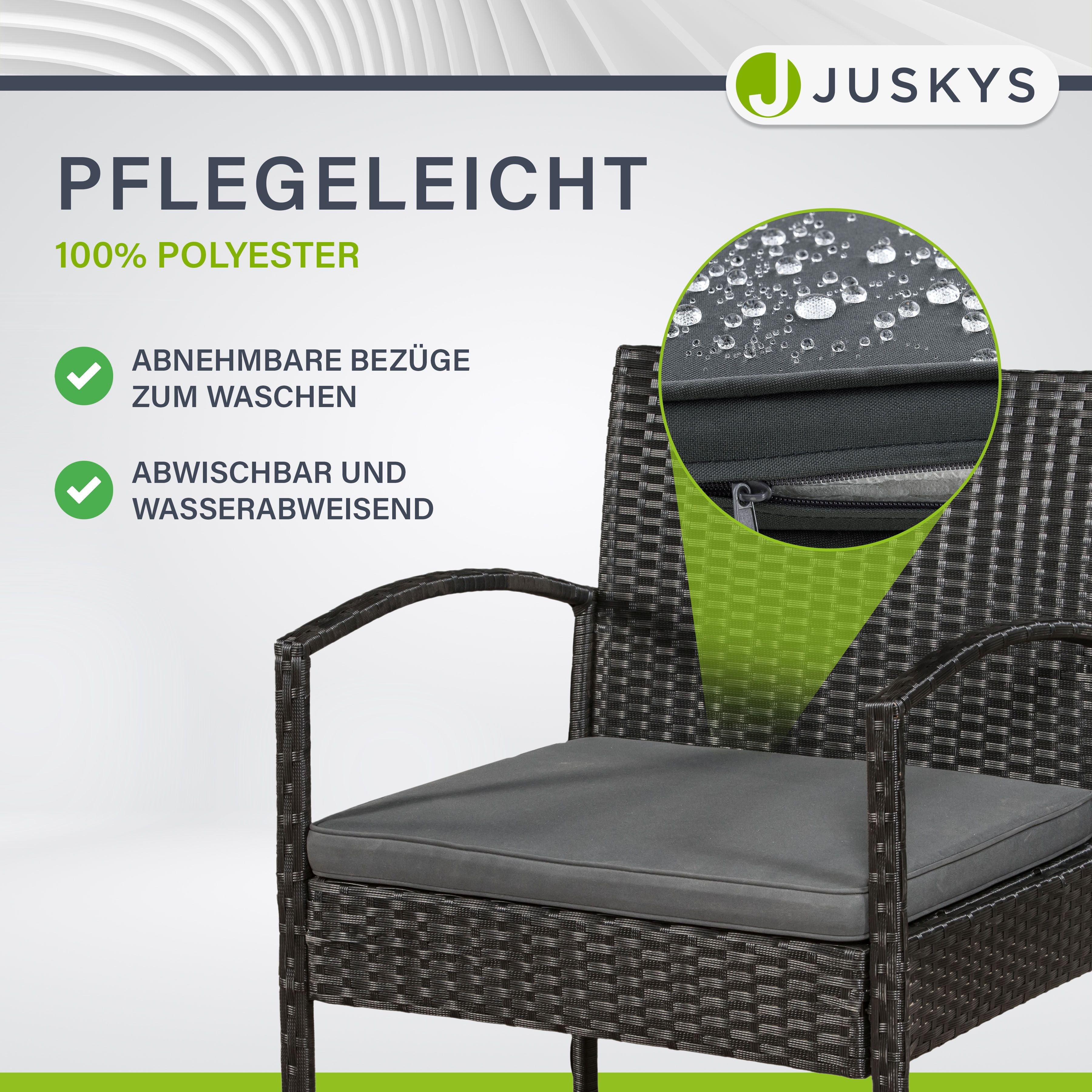 juskys-polyrattan-sitzgruppe-trinidad-4-teilig-f-r-4-personen-schwarz-grau image 5