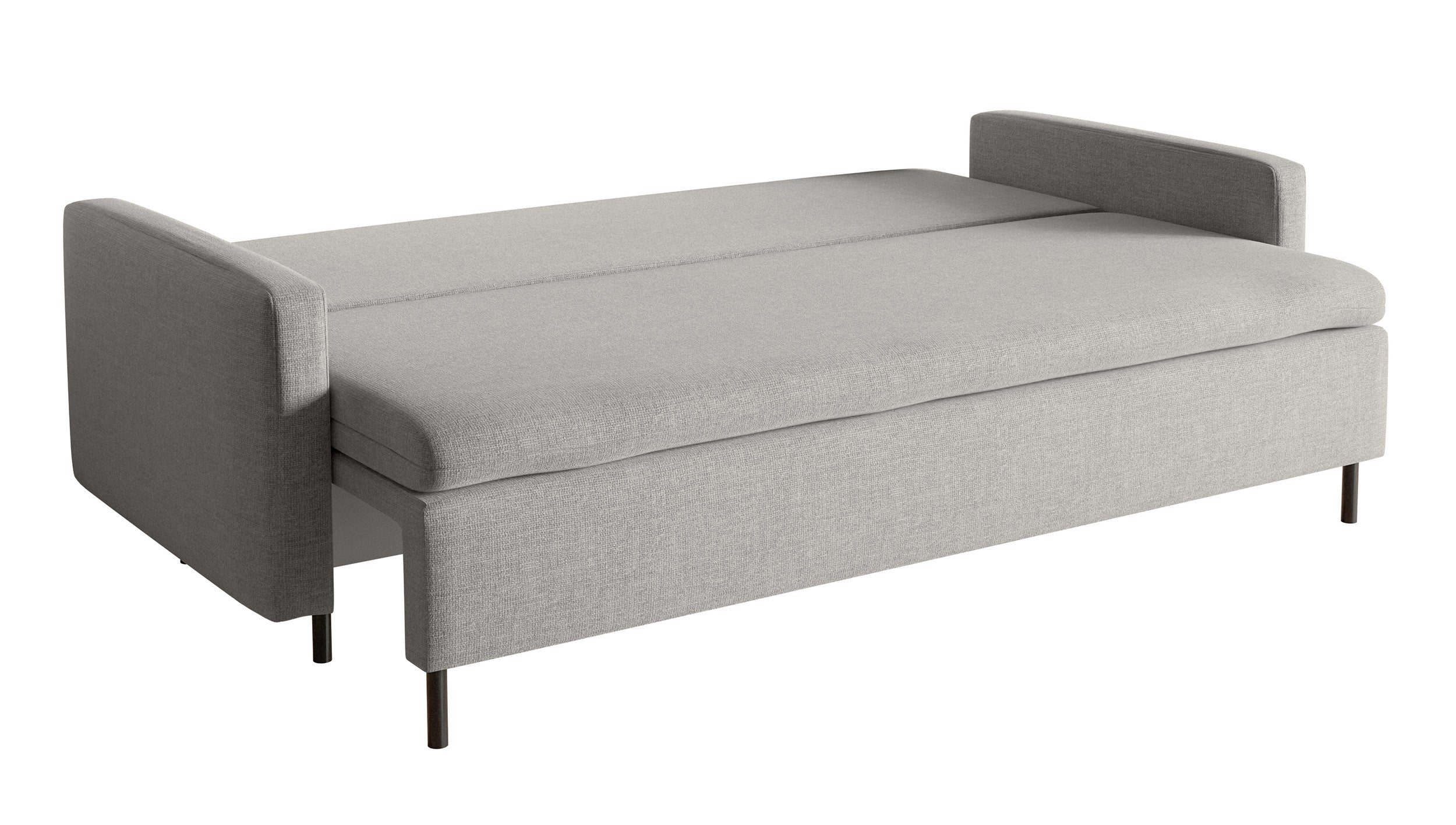 selsey-umpro-dreisitziges-schlafsofa-mit-bettkasten-grauer-chenille-bezug image 6