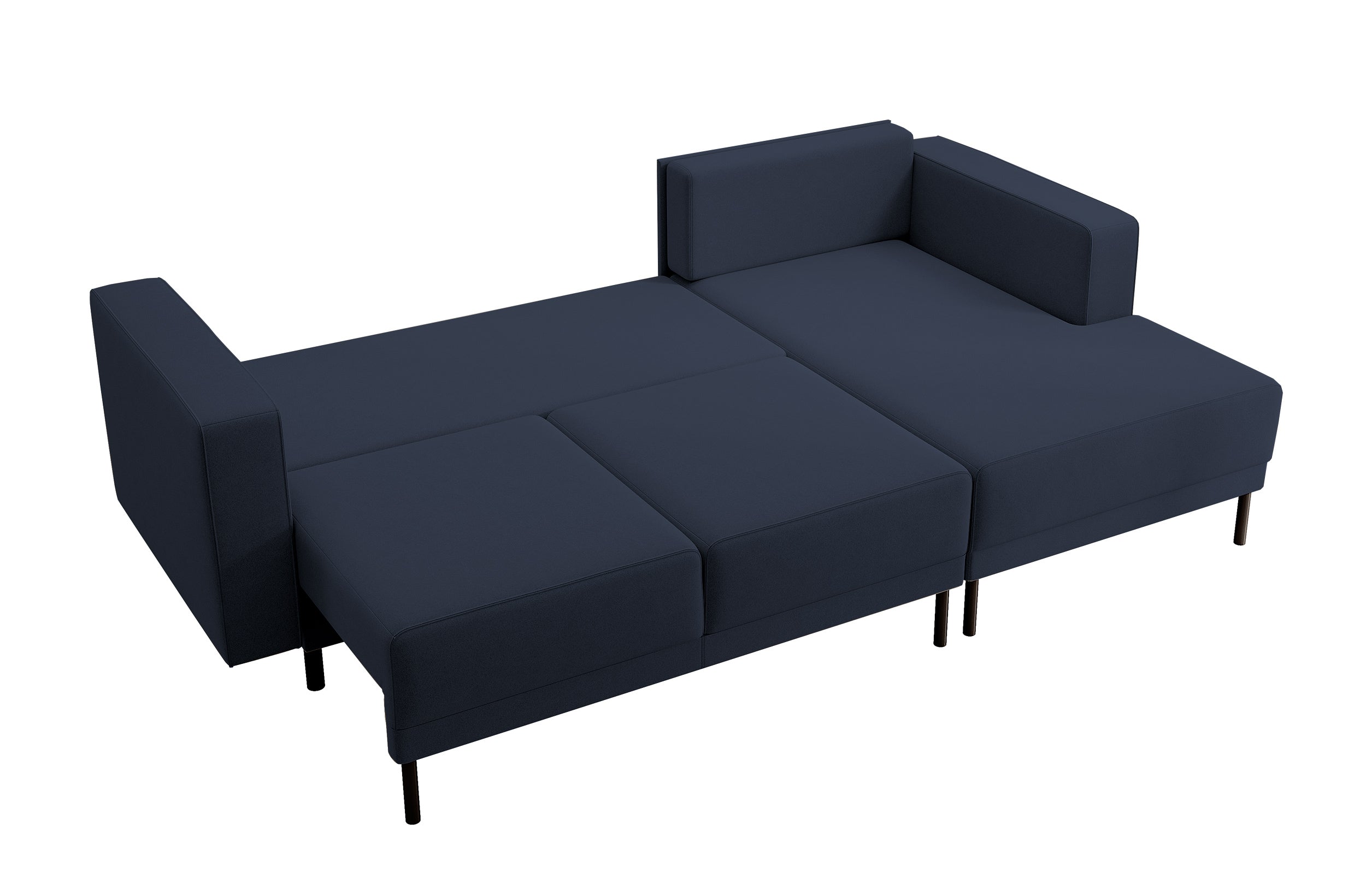 selsey-rodario-mini-ecksofa-mit-schlaffunktion-rechts-marineblauer-samt image 5