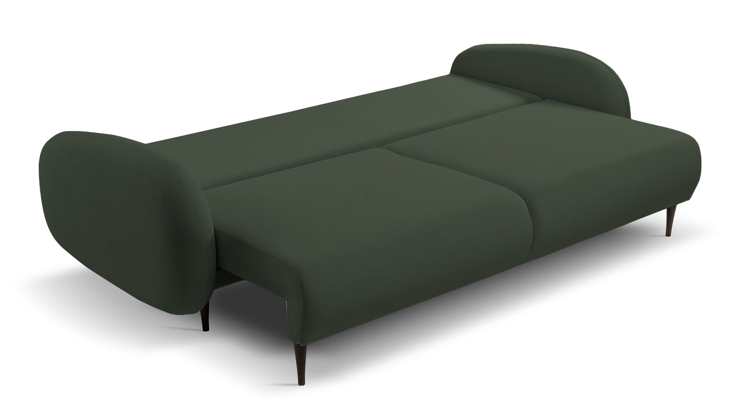 selsey-bafra-ausziehbares-sofa-mit-schlaffunktion-und-bettkasten-olivgr-ner-samt image 5