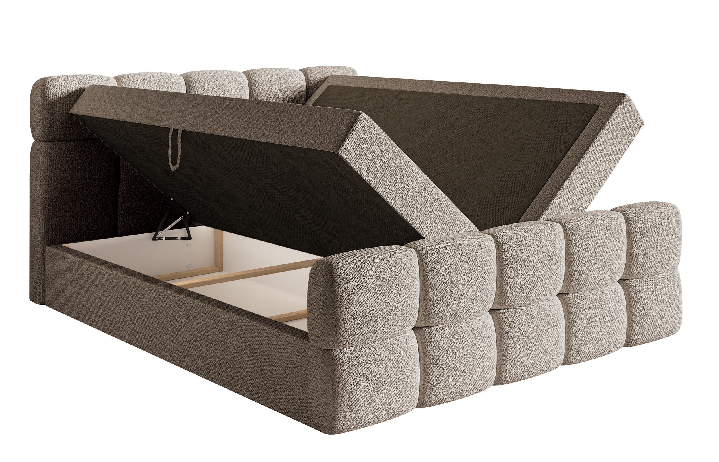 selsey-cloudy-kontinentalbett-140x200-cm-mit-stauraum-und-topper-graubeige-boucl image 5