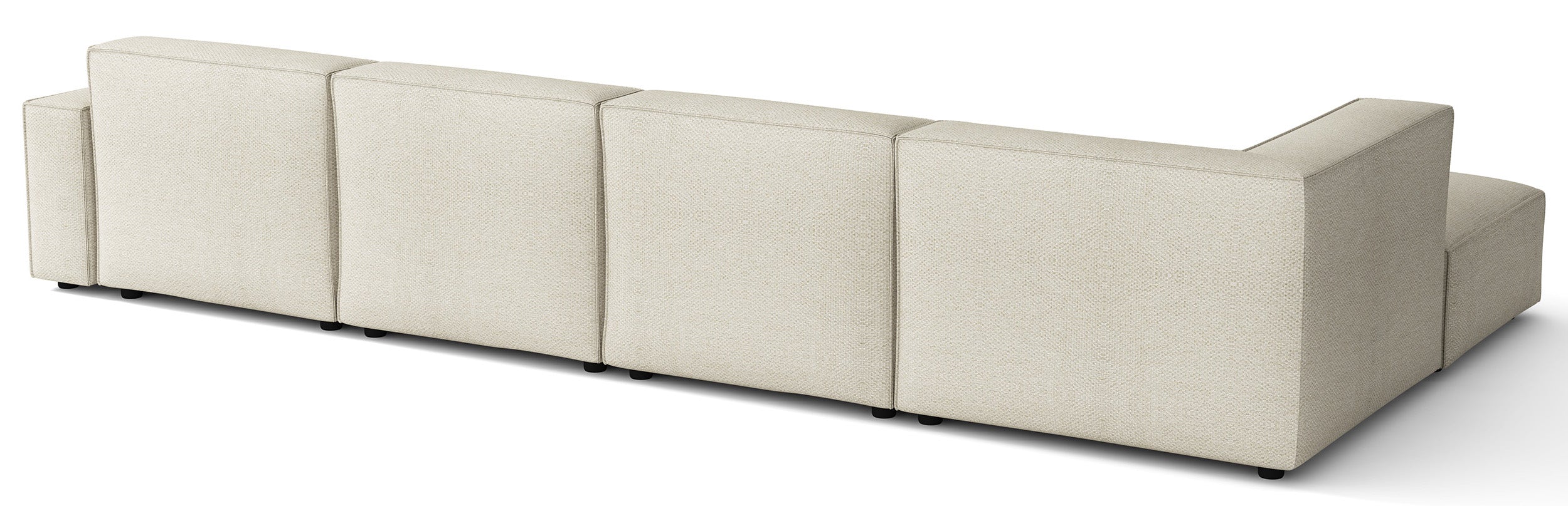 selsey-sellmo-gro-es-u-f-rmiges-modulares-ecksofa-mit-hocker-links-creme-hydroph image 4