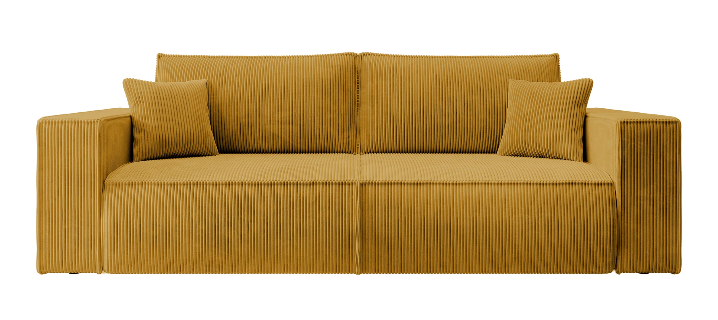 selsey-farese-3-sitzer-schlafsofa-senfgelber-cord-mit-stauraum image 4