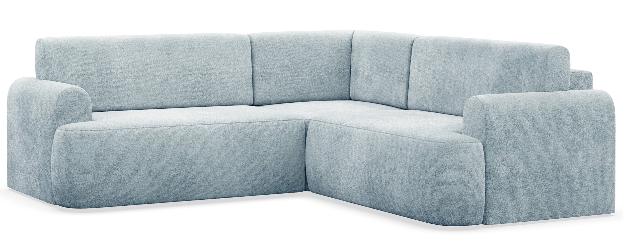 selsey-kaveo-ecksofa-l-f-rmig-universell-mit-schlaffunktion-hellblauer-chenille- image 1