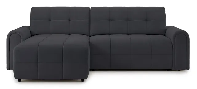 selsey-simolla-ecksofa-mit-schlaffunktion-links-l-form-mit-bettkasten-dunkelgrau image 1