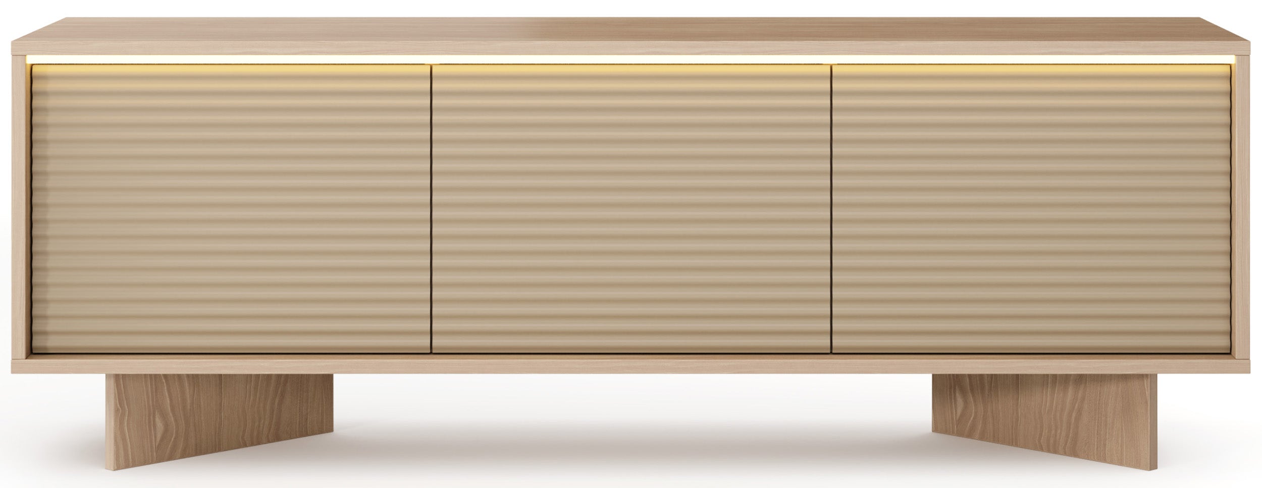 selsey-semi-tv-schrank-154-cm-mit-3-t-ren-und-led-beleuchtung-bolivar-natur-capp image 5