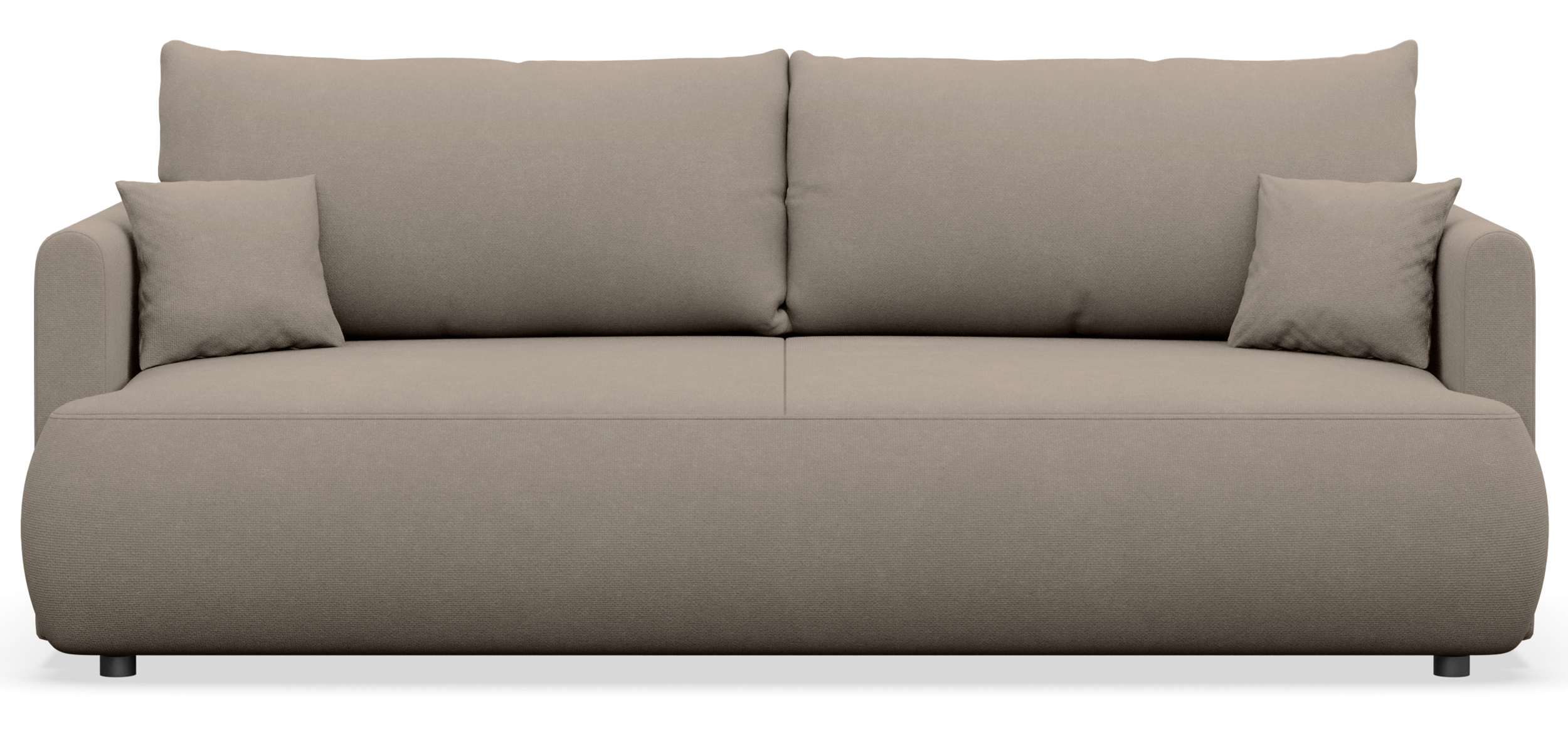 selsey-ovo-mini-3-sitzer-schlafsofa-ausklappbar-mit-stauraum-hellbeige-chenille image 1