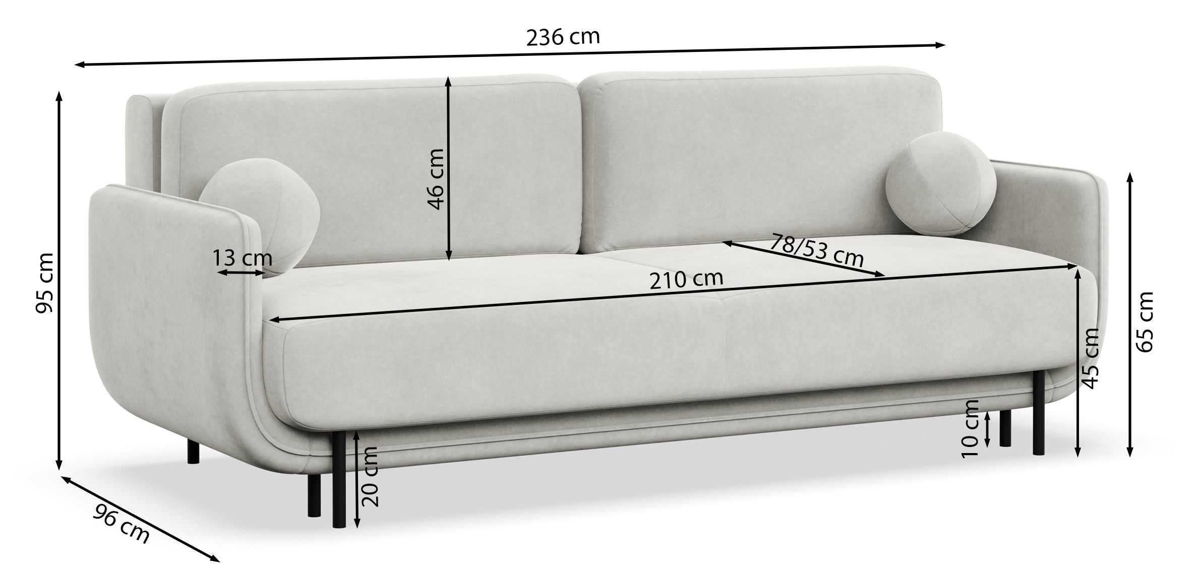selsey-ovals-drei-sitzer-schlafsofa-cremefarbener-samt image 7