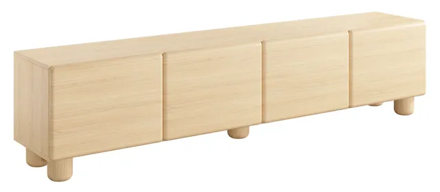 selsey-lomo-tv-schrank-200-cm-mit-vier-klappen-vicenza-eiche image 1