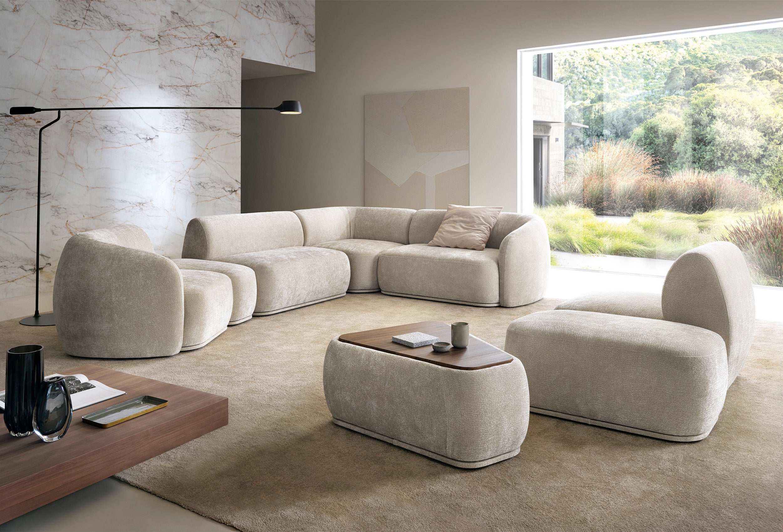 selsey-bommo-einzelmodul-linksseitig-modular-sofa-element-grau-beige-chenille image 5